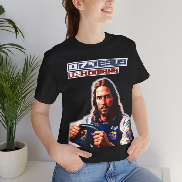 Jesus Race Car Driver Shirt - Image 4