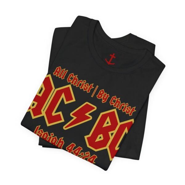 Christian AC/BC Shirt Lava Red - Image 4