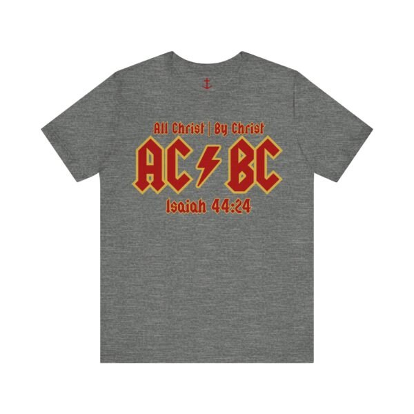 Christian AC/BC Shirt Lava Red - Image 8