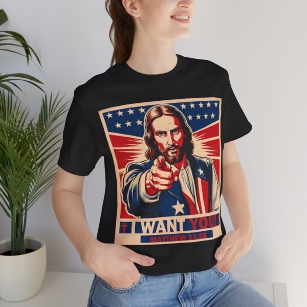 Jesus Uncle Sam Shirt - Image 4