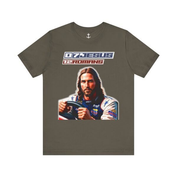 Jesus Race Car Driver Shirt - Image 7