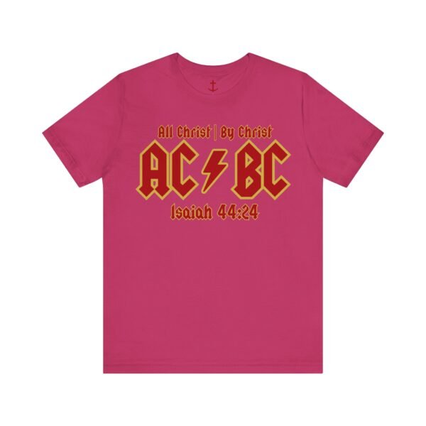 Christian AC/BC Shirt Lava Red - Image 13