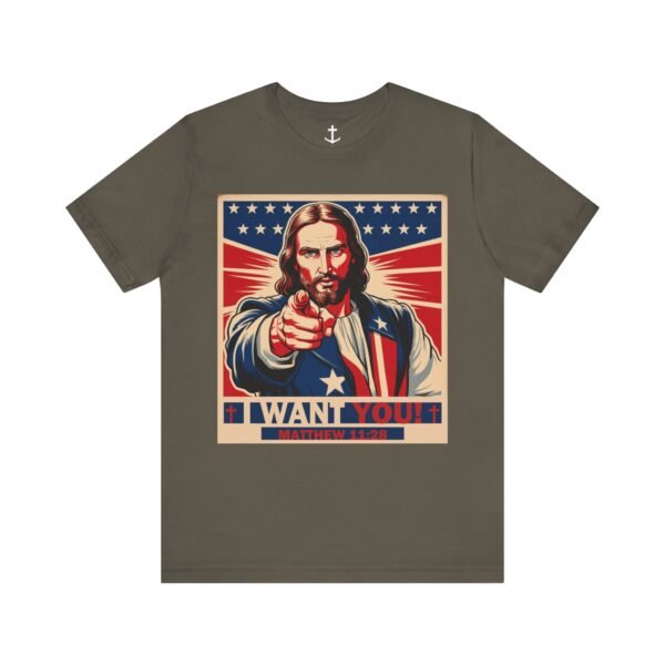 Jesus Uncle Sam Shirt - Image 8