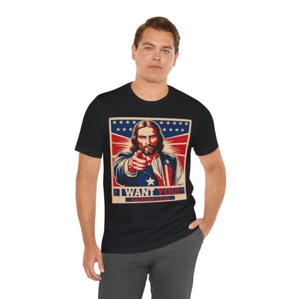 Jesus Uncle Sam Shirt - Image 3