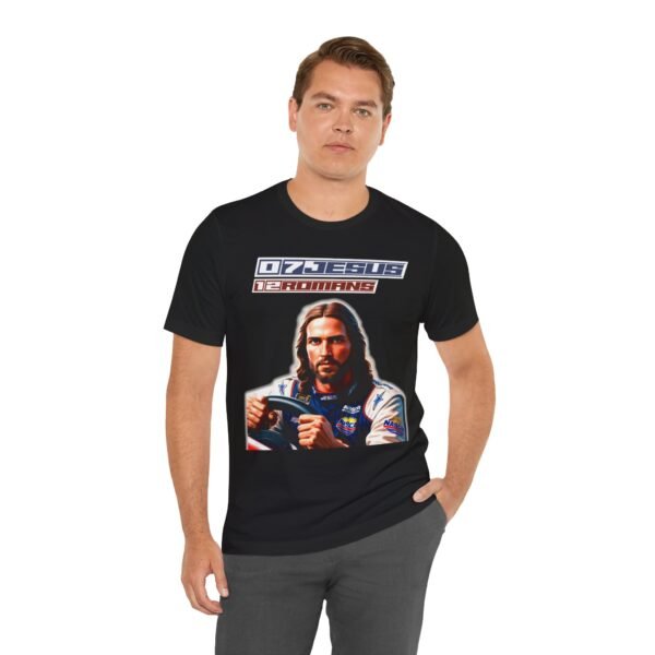 Jesus Race Car Driver Shirt - Image 3