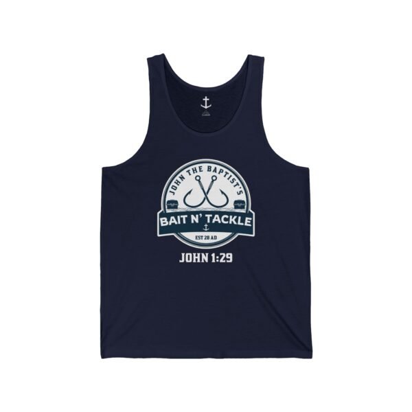 John The Baptist's Bait N' Tackle Tank Top