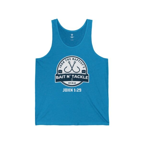 John The Baptist's Bait N' Tackle Tank Top - Image 4