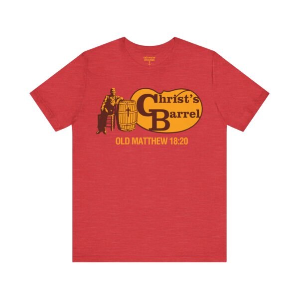 Christ's Barrel T-Shirt - Image 16