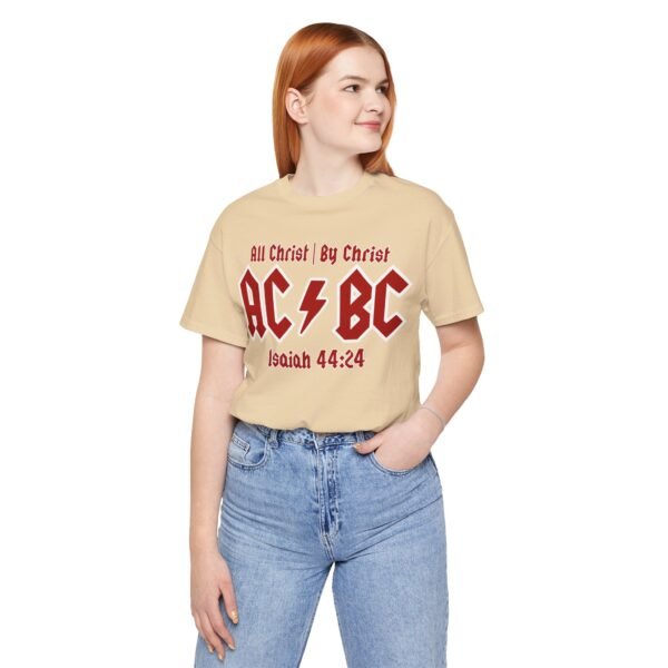 Christian AC/BC Shirt Ghost White - Image 3