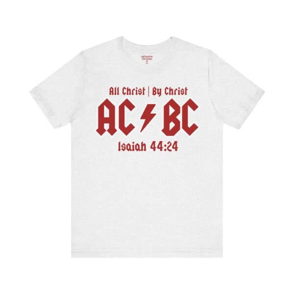 Christian AC/BC Shirt Ghost White - Image 6