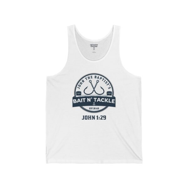 John The Baptist's Bait N' Tackle Tank Top - Image 3