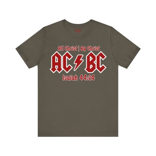 Christian AC/BC Shirt Ghost White - Image 8