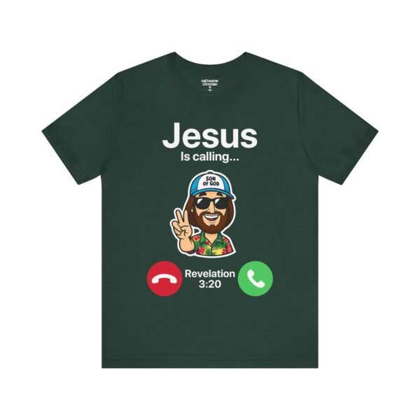 Jesus Is Calling Shirt - Image 9