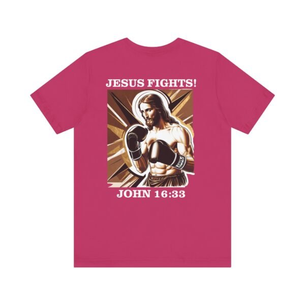 Jesus Fights! Shirt - Image 12