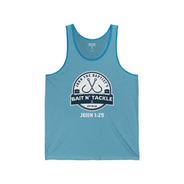 John The Baptist's Bait N' Tackle Tank Top - Image 5