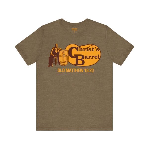 Christ's Barrel T-Shirt - Image 10
